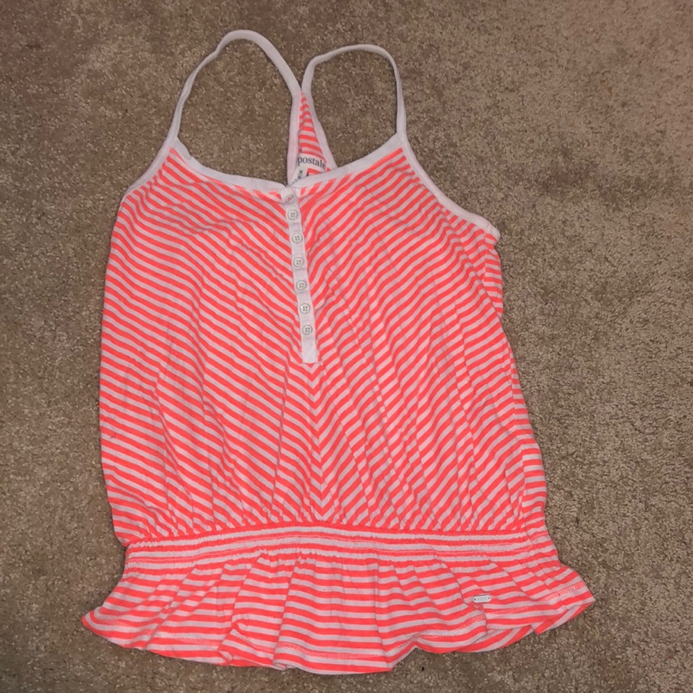 Aeropostale striped tank top